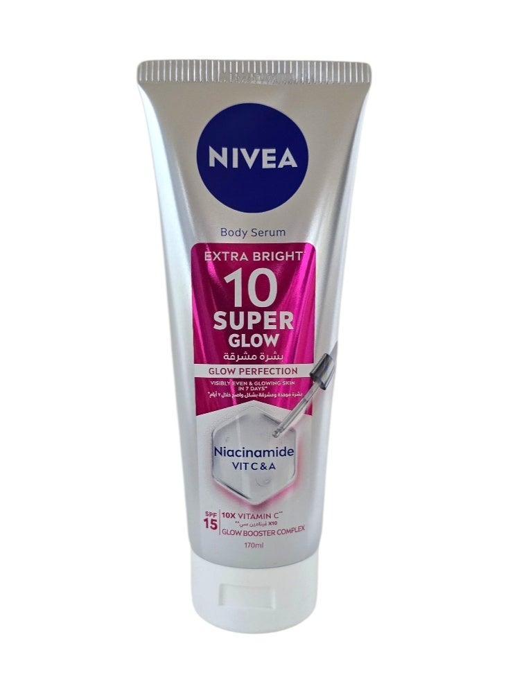 نيفيا سيروم للجسم إكسترا برايت 10 بشرة مشرقة بالنياسيناميد و فيتامين سي و أ 170 مل - Image 3